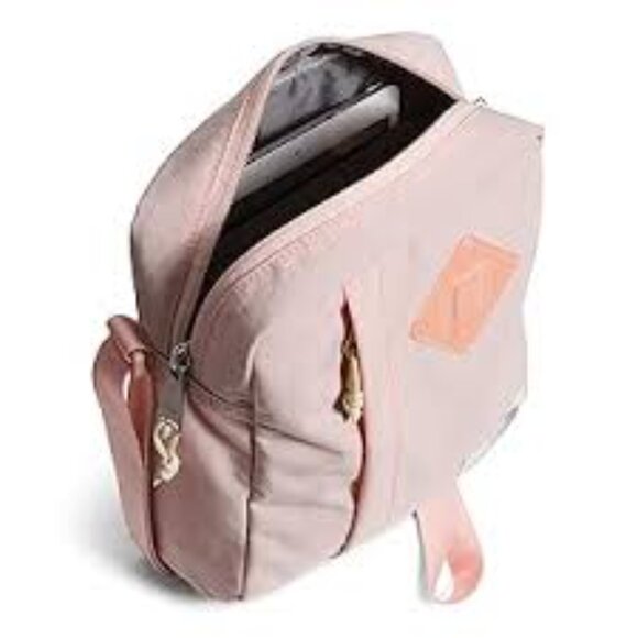 THE North Face Berkeley Lightweight Durable Crossbody Bag In PinkMoss Gravel - Picture 3 of 10